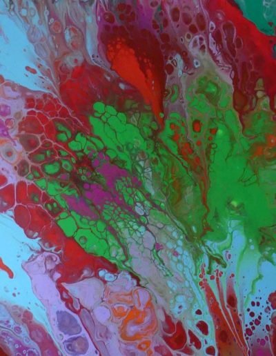 acrylpouring 30x30 cm
